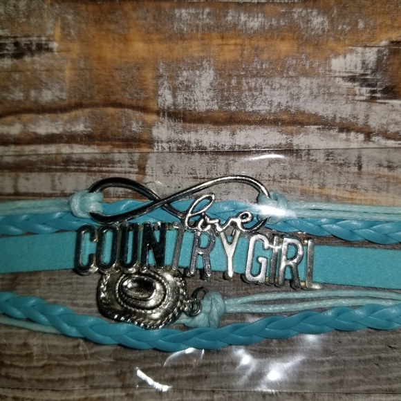 Jewelry Love Country Girl Bracelet In Blue Poshmark